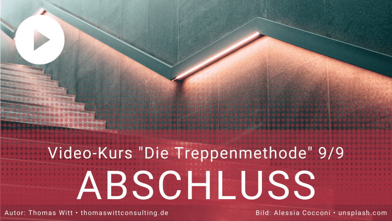 Treppenmethode Möbelverkauf 9_9 - Thomas Witt - Abschlusstechniken